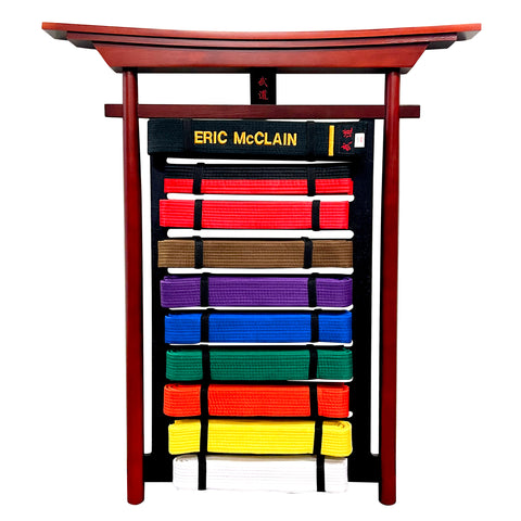 Budo Wall Mountable Belt Display