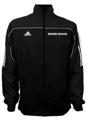 adidas Martial Arts 3-Stripes Light Tracksuit 100% Polyester Long Sleeve Jacket