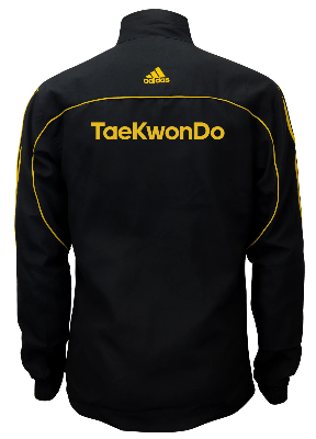 adidas Martial Arts 3-Stripes Light Tracksuit 100% Polyester Long Sleeve Jacket