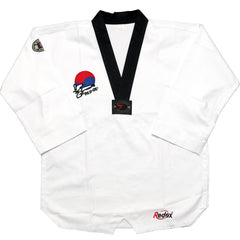 AAMA Redox Pro Black V-Neck Taekwondo Uniform