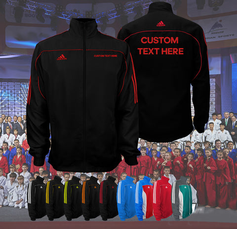 Custom adidas Team Jacket by All American Martial Arts Supply