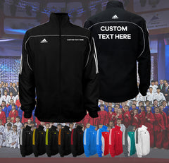 Custom adidas Team Jacket by All American Martial Arts Supply