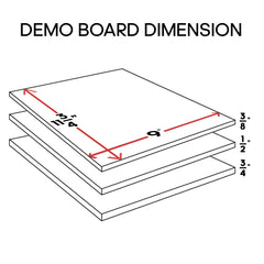 Demonstration Breaking Board