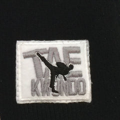 Winter Knit Hat with TAEKWONDO Embroidery