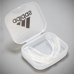 ADIDAS SINGLE MOUTH GUARD CLEAR WITH CASE